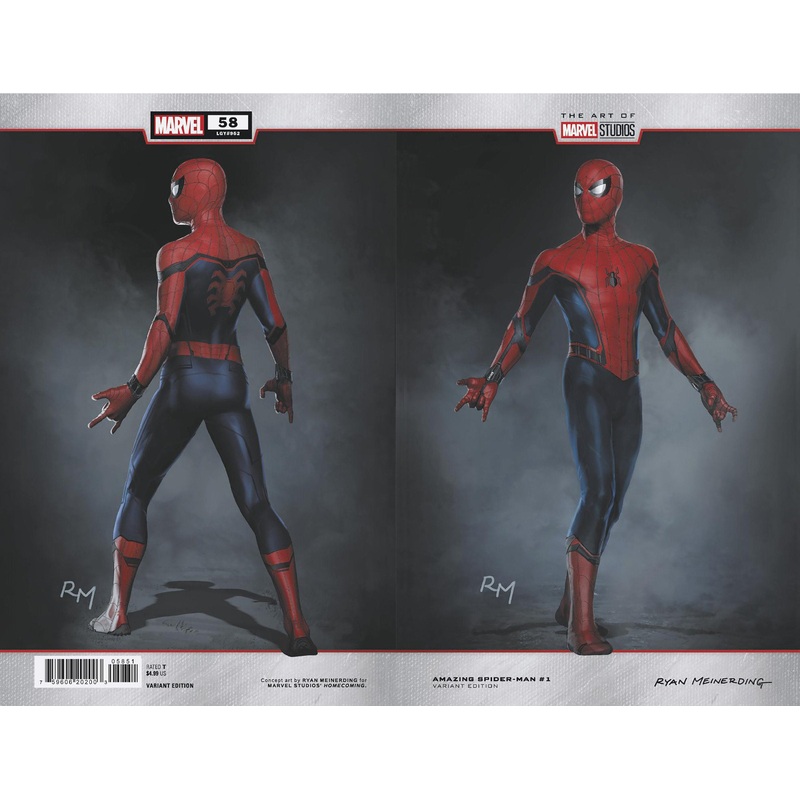 AMAZING SPIDER-MAN #58 RYAN MEINERDING WRAPAROUND MARVEL STUDIOS VARIANT