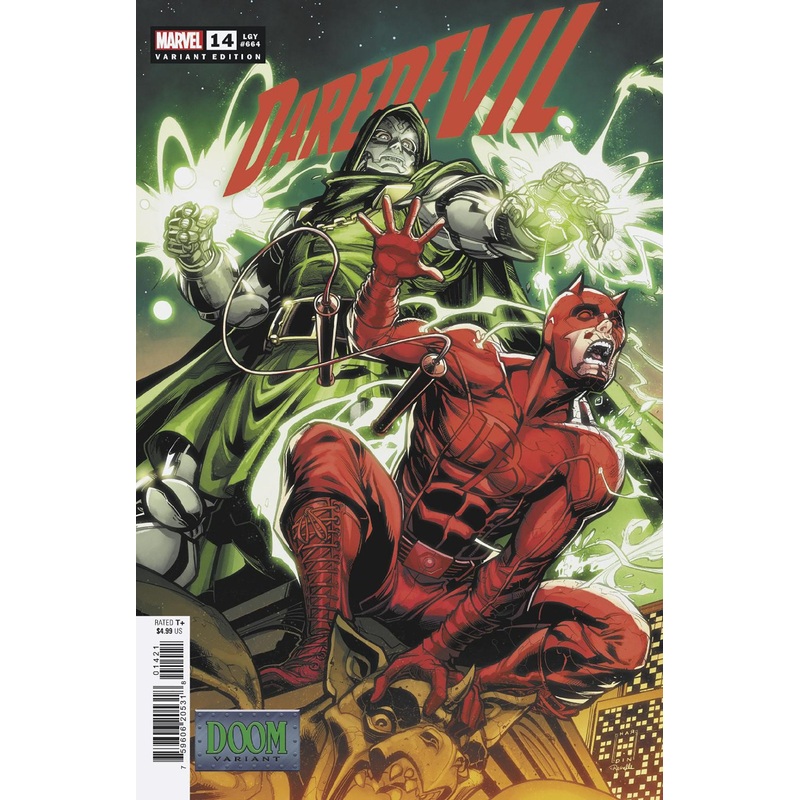 DAREDEVIL #14 CHAD HARDIN DOOM VARIANT