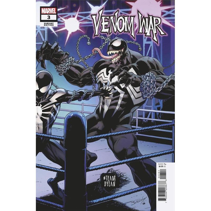 VENOM WAR #3 MARK BAGLEY TEAM DYLAN VARIANT [VW]
