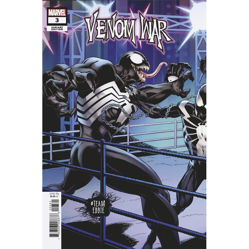 VENOM WAR #3 MARK BAGLEY TEAM EDDIE VARIANT [VW]