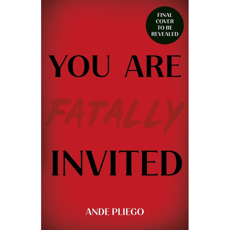 You Are Fatally Invited – Hard Cover