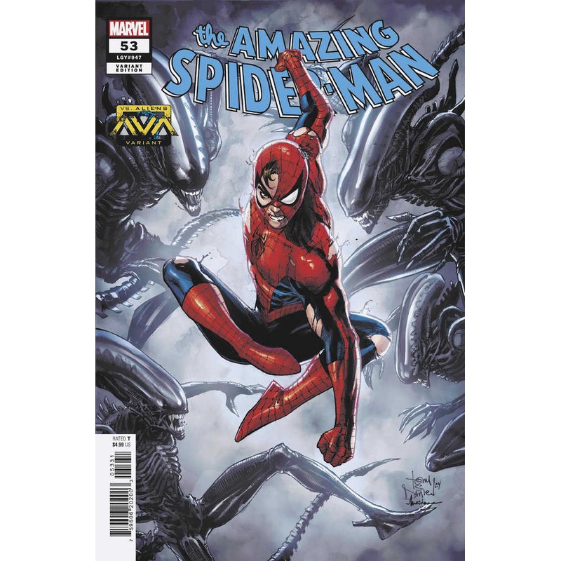 Amazing Spider-Man #53 Tony Daniel Marvel vs. Alien Variant