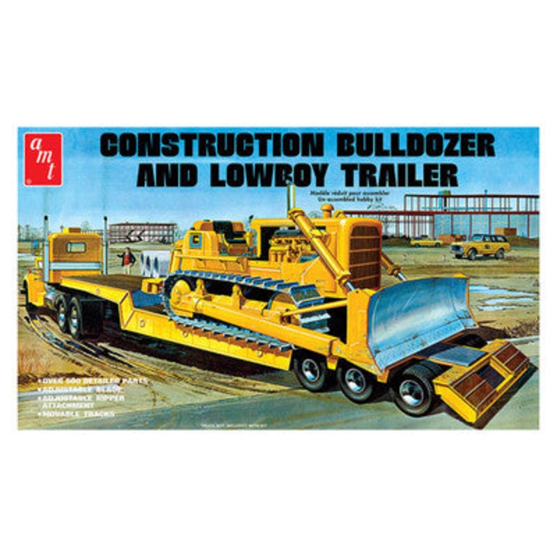 xx1/25 Lowboy & Bulldozer
