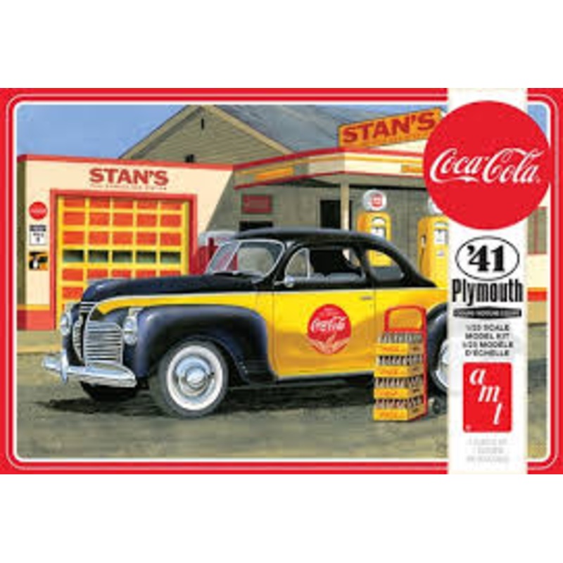 zCocaCola 1/25 ’41 Plymouth