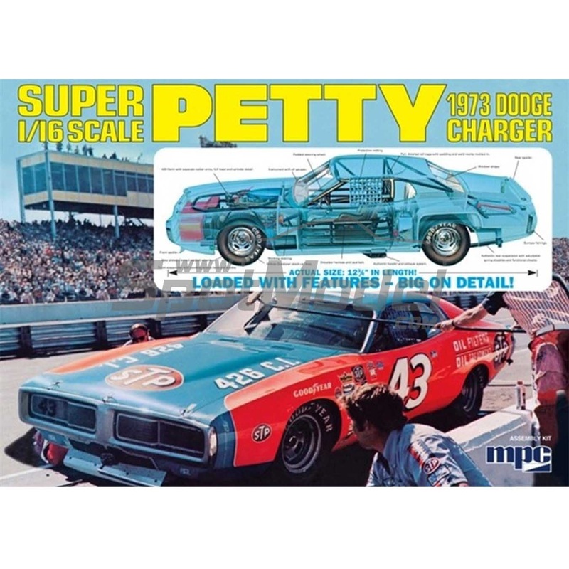 1/16 ’73 Charger R. Petty