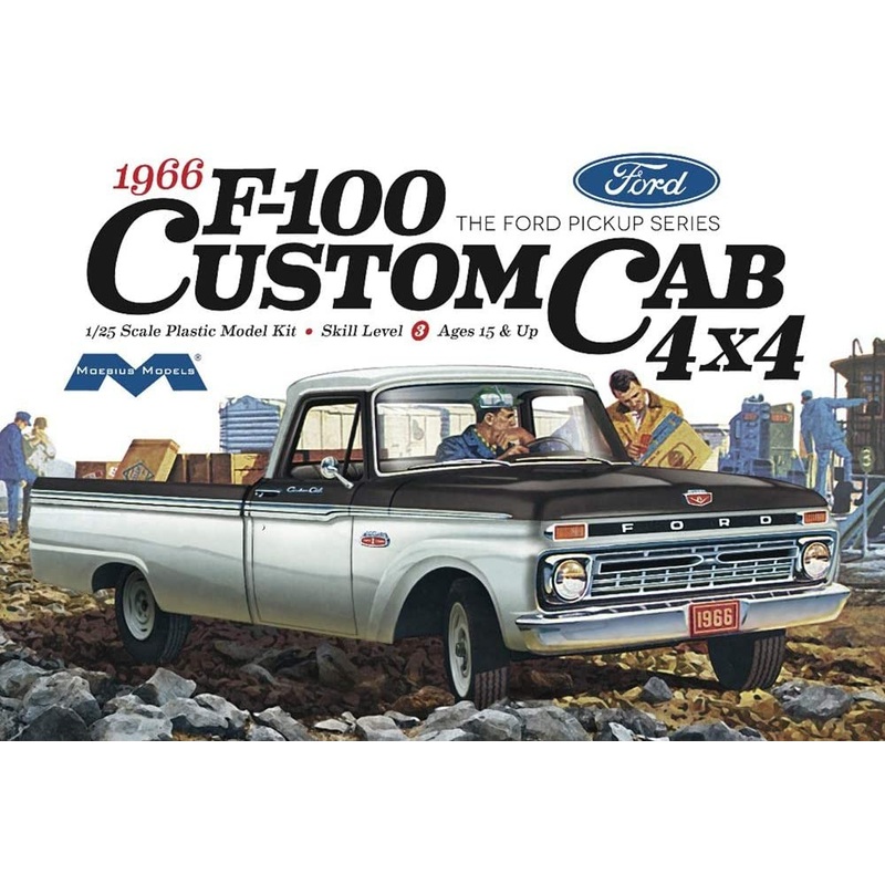 1/25 ’66 Ford F100 4×4 Truck