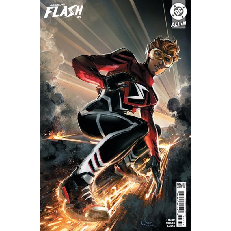 Absolute Flash #3  C Clayton Crain Card Stock Var