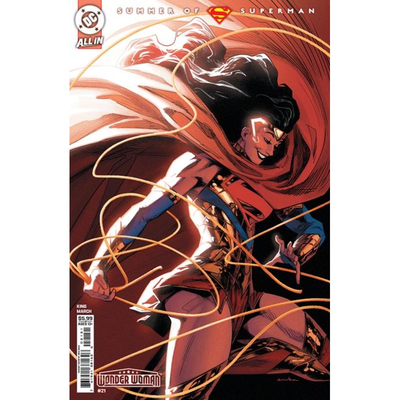 Wonder Woman #21  D Kris Anka Supersmash-up Card Stock Var