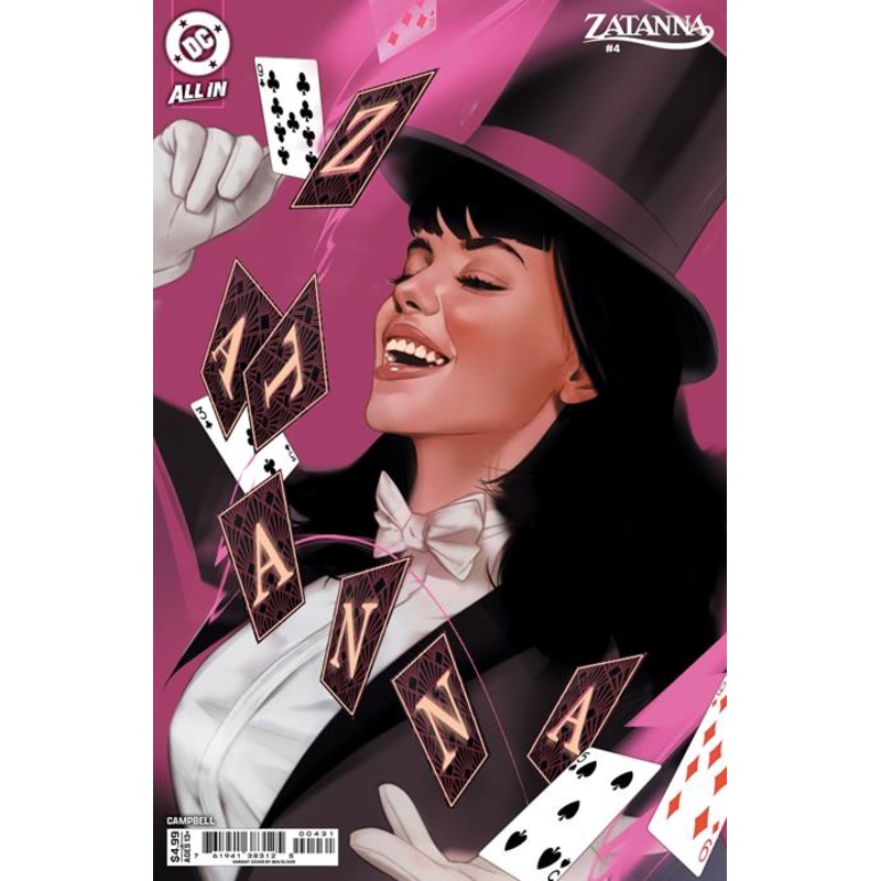 Zatanna #4 (of 6)  B Ben Oliver Card Stock Var