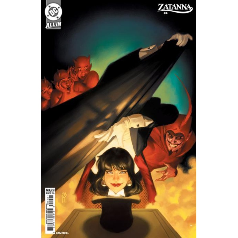 Zatanna #4 (of 6)  C Miguel Mercado Card Stock Var