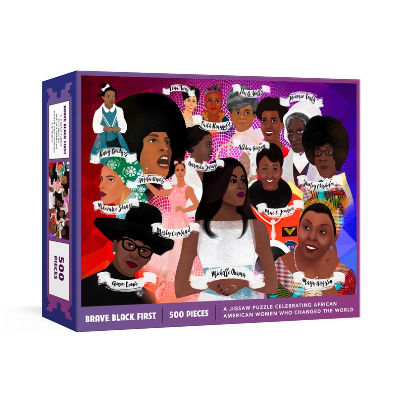 Brave. Black. First. Puzzle