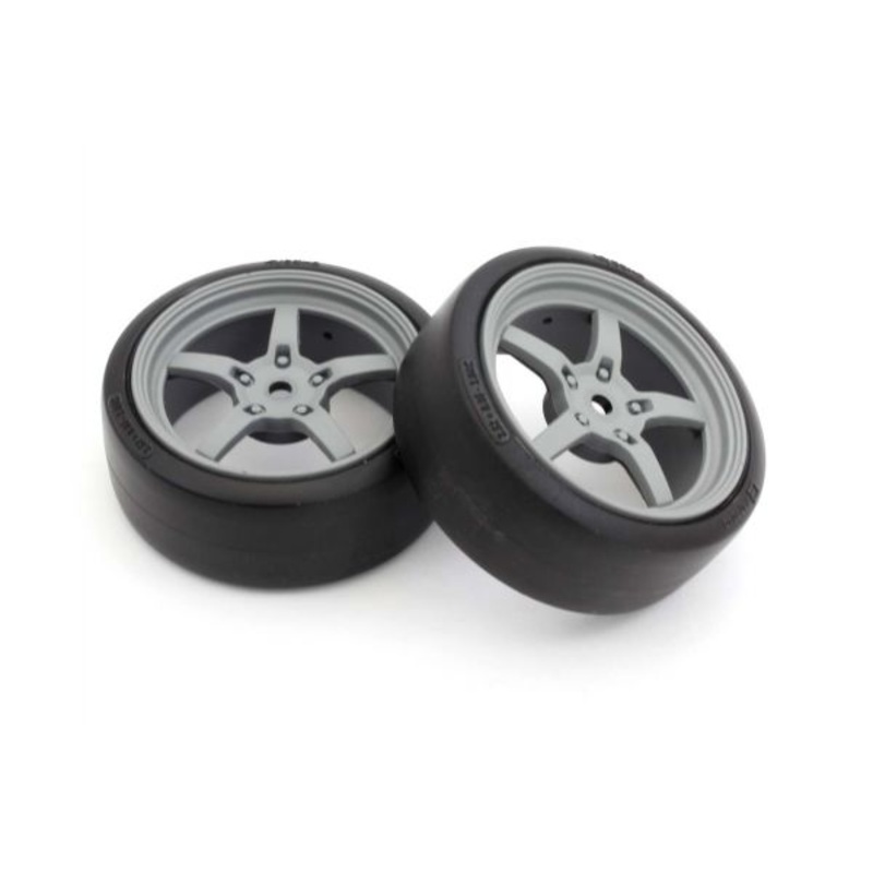 1/10 T&W: Drift Tyre(2) 5Spoke