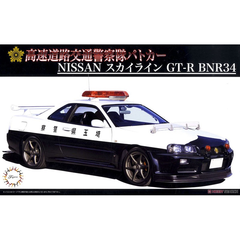 1/24 Skyline GT-R R34 Police