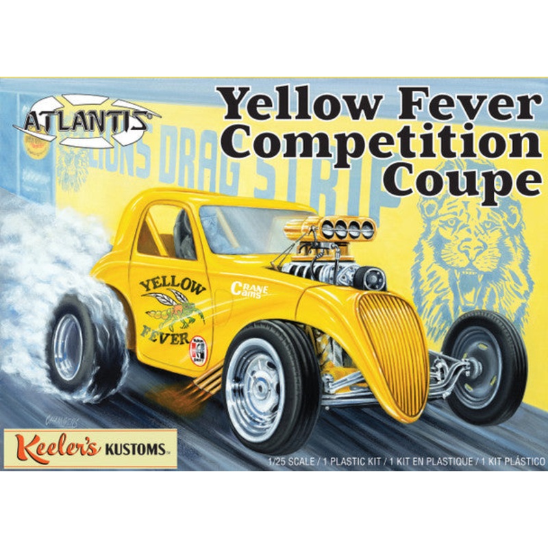 1/25 Yellow Fever Dragster