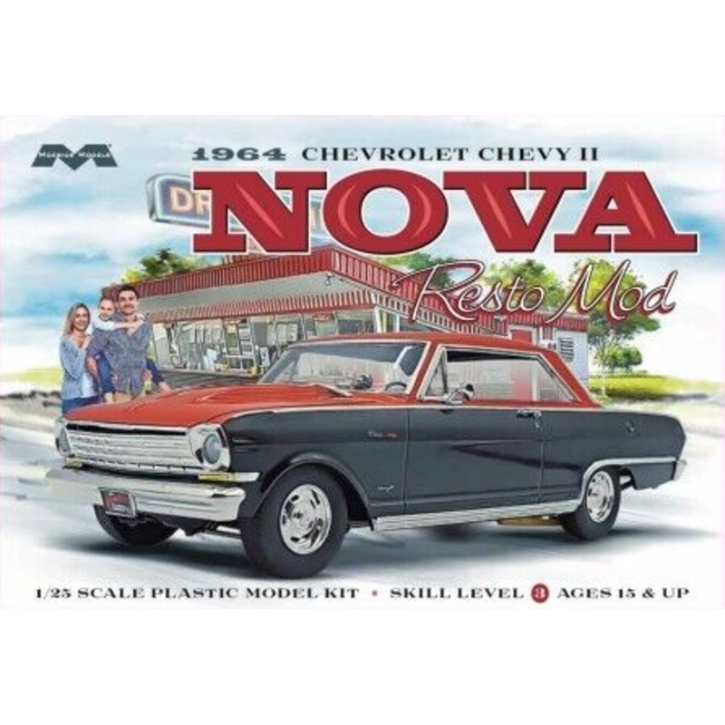 1/25 ’64 Chevy Nova Resto Mod