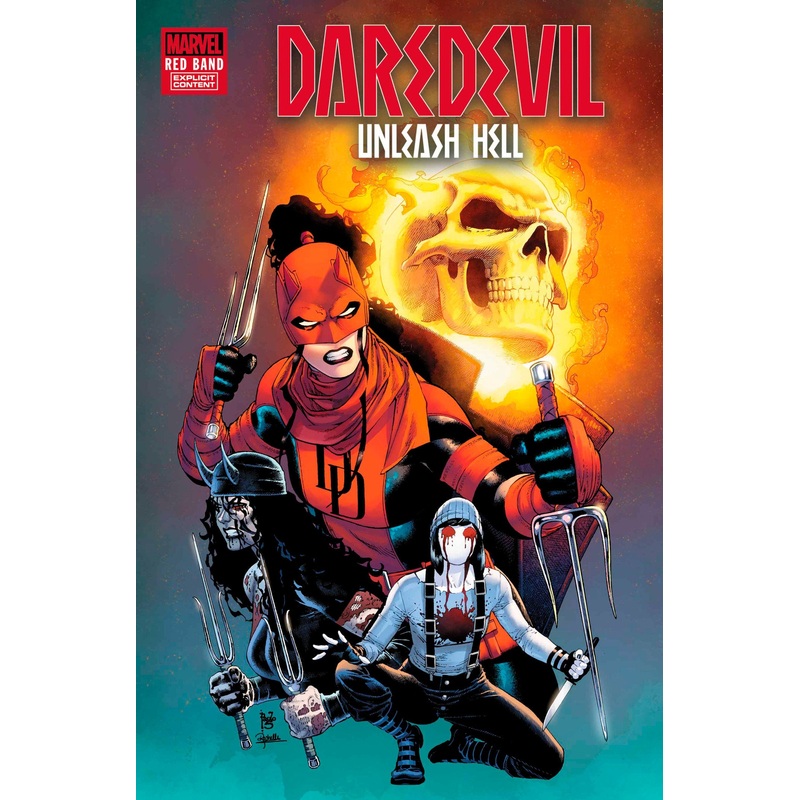 DAREDEVIL: UNLEASH HELL – RED BAND #5 [POLYBAGGED]