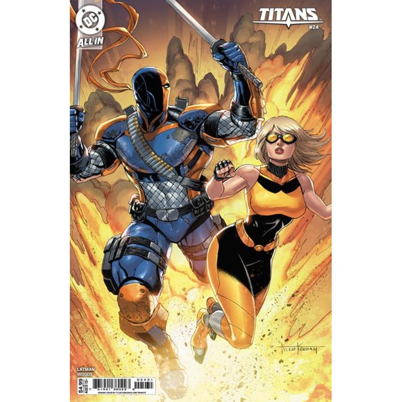 Titans #24  C Tyler Kirkham Card Stock Var