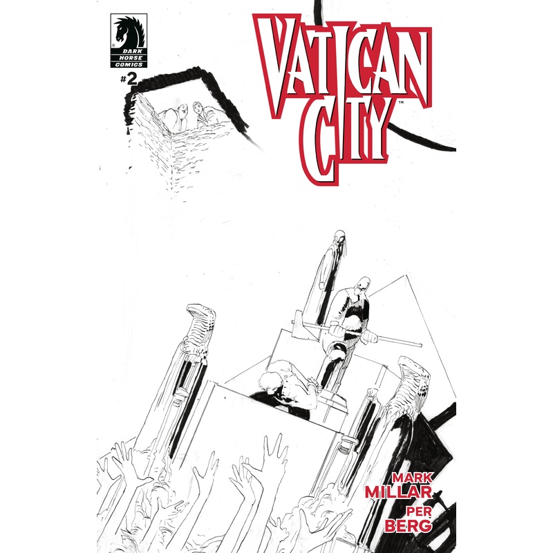 Vatican City #2 (CVR B) (B&W) (Per Berg)