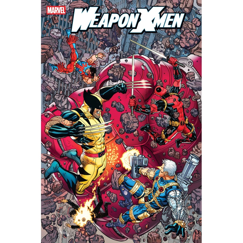 WEAPON X-MEN #4 STEVE SKROCE VARIANT
