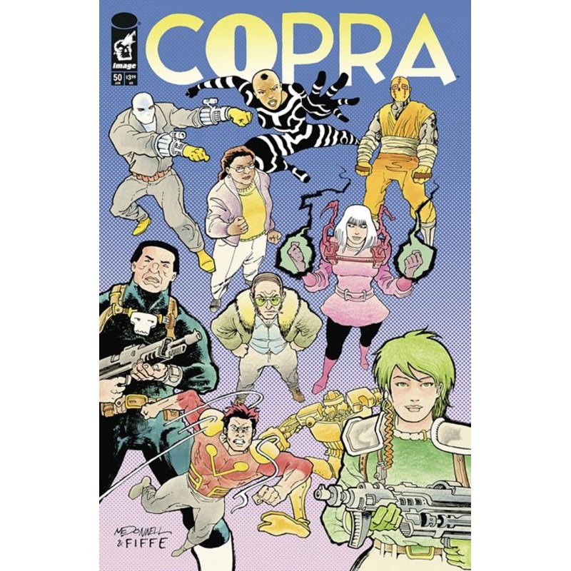 Copra #50  B Inc 1:15 Luke Mcdonnell & Michel Fiffe Var