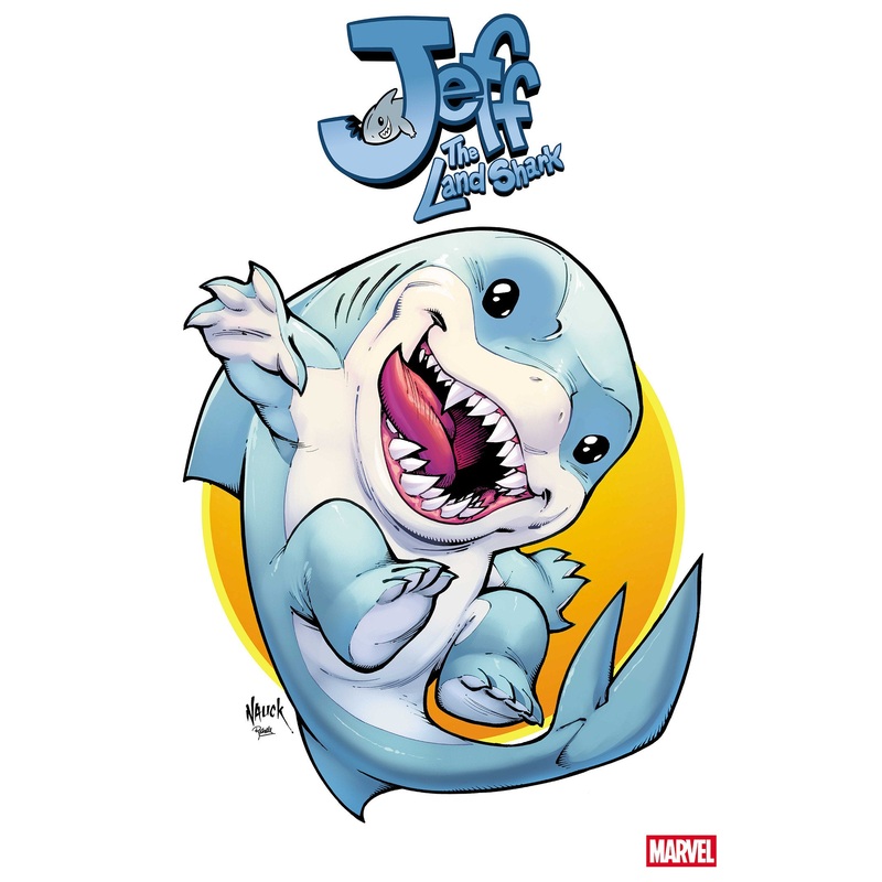 JEFF THE LAND SHARK #1 TODD NAUCK ICONIC VARIANT