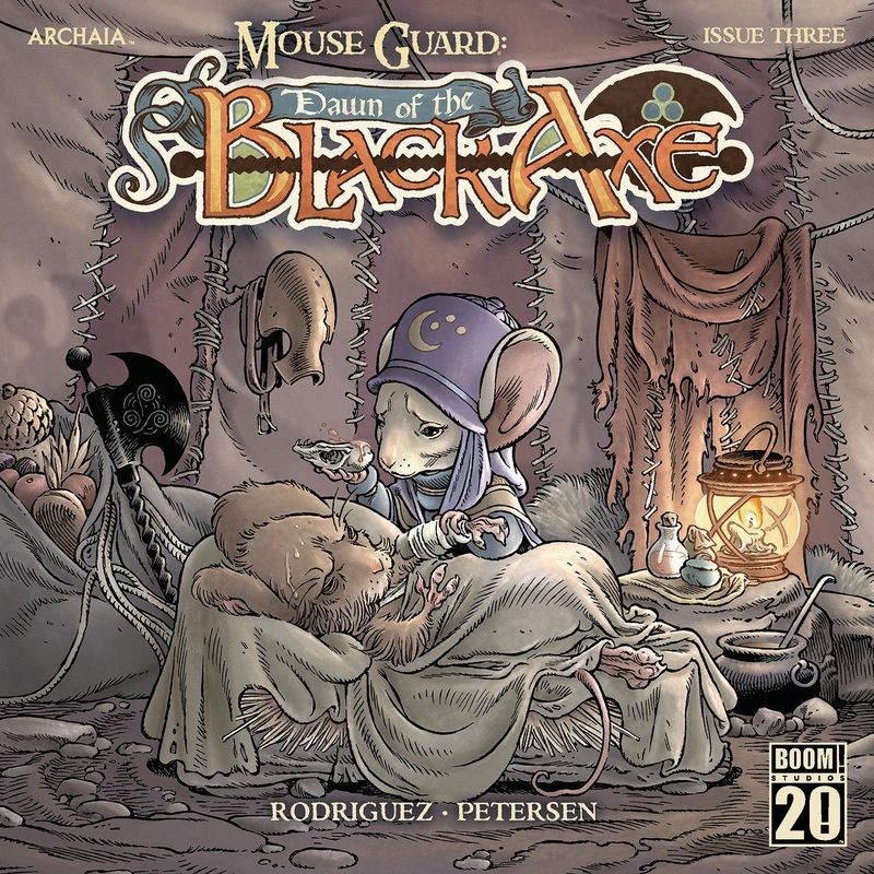 Mouse Guard: Dawn of the Black Axe #3 A Main (Dressed, Rodrguez)