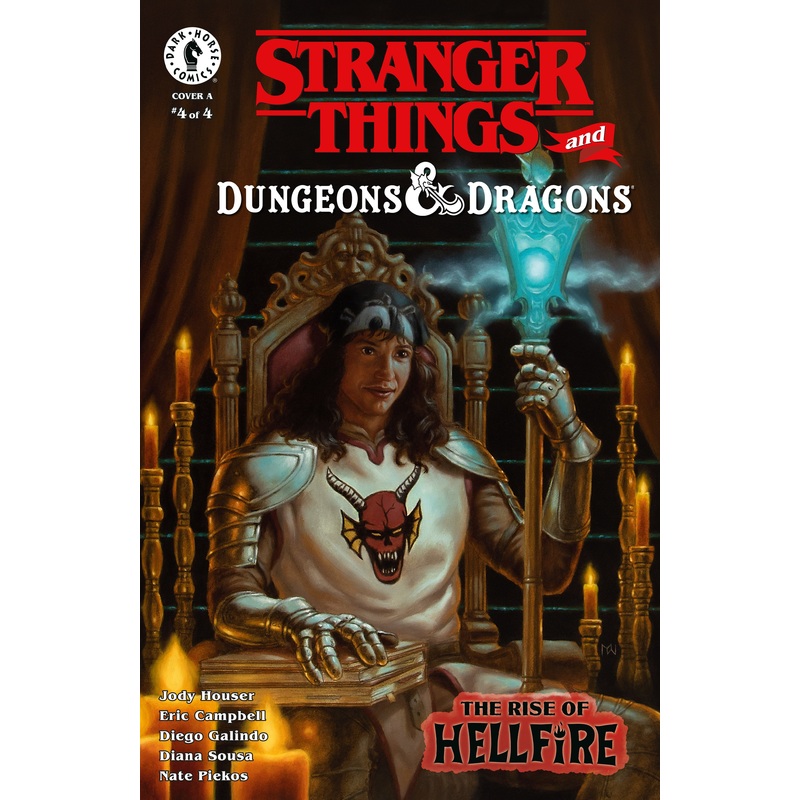 Stranger Things and Dungeons & Dragons: The Rise of Hellfire #4 (CVR A) (Myles Wohl)