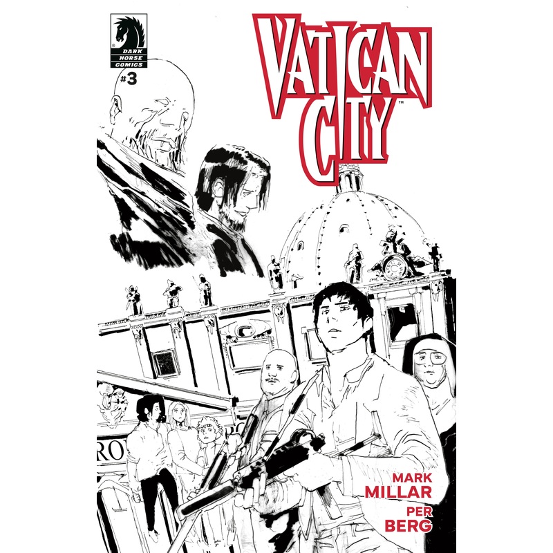 Vatican City #3 (CVR B) (B&W) (Per Berg)
